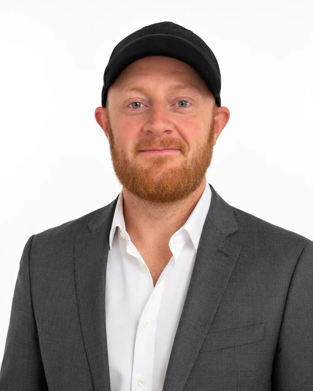 James Karos, master plumber and owner of JP Karos Plumbing & Heating, in a studio portrait